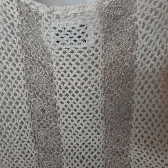 Fil-Pride Vintage Bohemian Crochet Top - Picture 6 of 6
